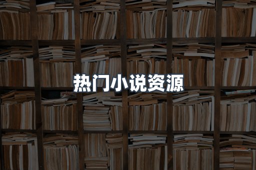 热门小说资源
